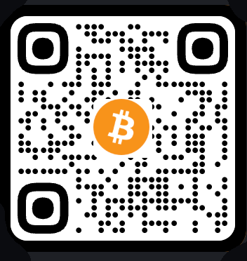 Bitcoin donation QR code